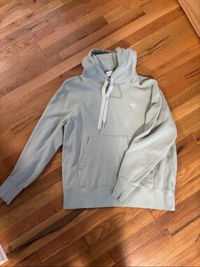 Nike Sage Green Pullover Hoodie with White Logo